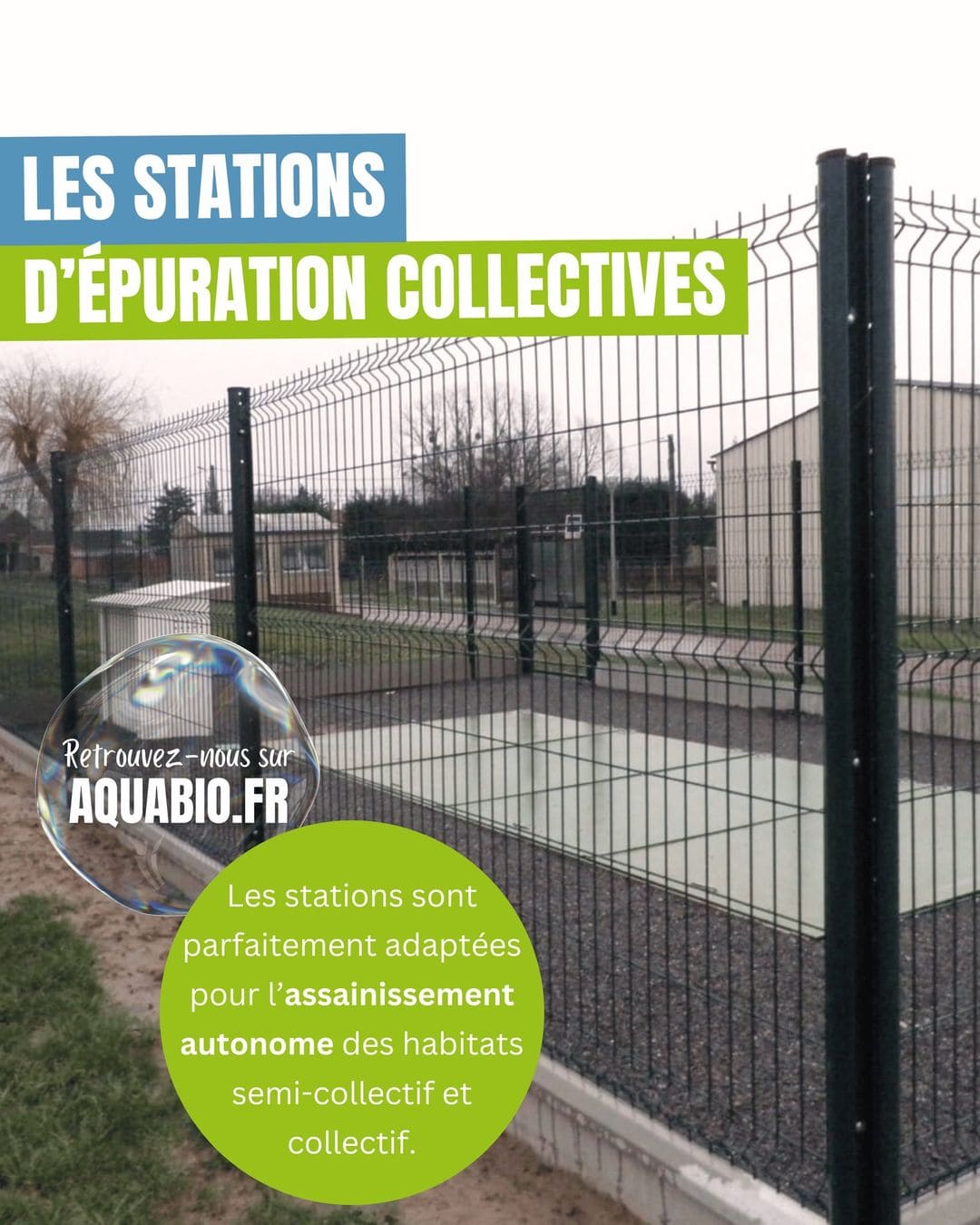 Stations d’épuration collectives