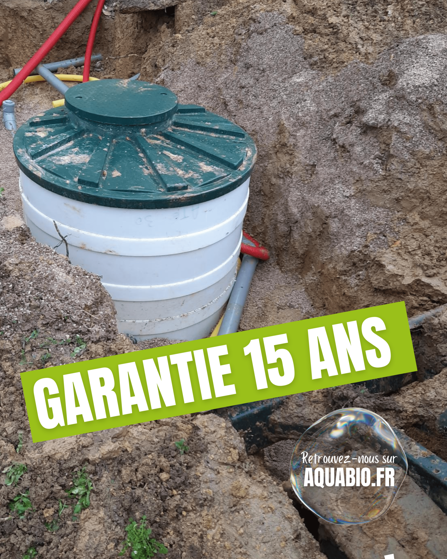 Micro-station Garantie 15 ans*