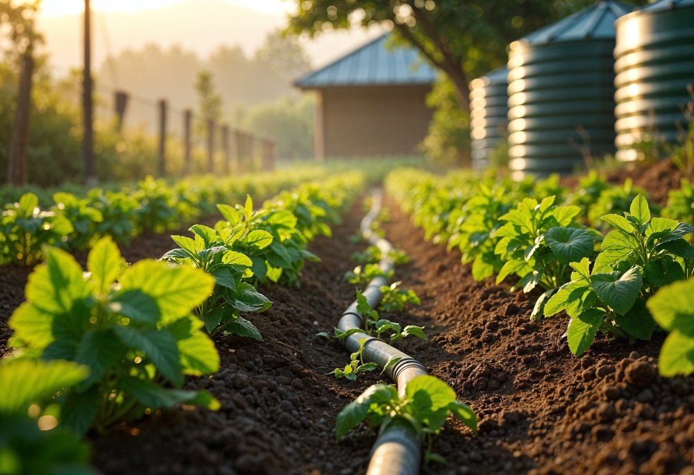 Irrigation agricole et espaces verts